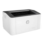 Impressora HP Laser 107w, Monocromática, Wi-Fi, USB, Branca e 110V