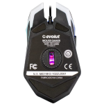 Mouse Gamer RAYDEN EG-104RB Led Rainbow 2400 DPI 6 BOTOES