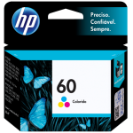 CARTUCHO HP ORIGINAL 60 COLORIDO