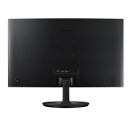 Monitor Curvo Samsung 24" FHD, HDMI, VGA, Freesync, Preto