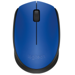 MOUSE WIRELESS SEM FIO MINI USB ÓPTICO LOGITECH M170 | AZUL