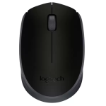 MOUSE WIRELESS SEM FIO MINI USB ÓPTICO LOGITECH M170 | PRETA