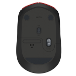 MOUSE WIRELESS SEM FIO MINI USB ÓPTICO LOGITECH M170 | VERMELHO