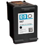 RECARGA HP667 PRETO